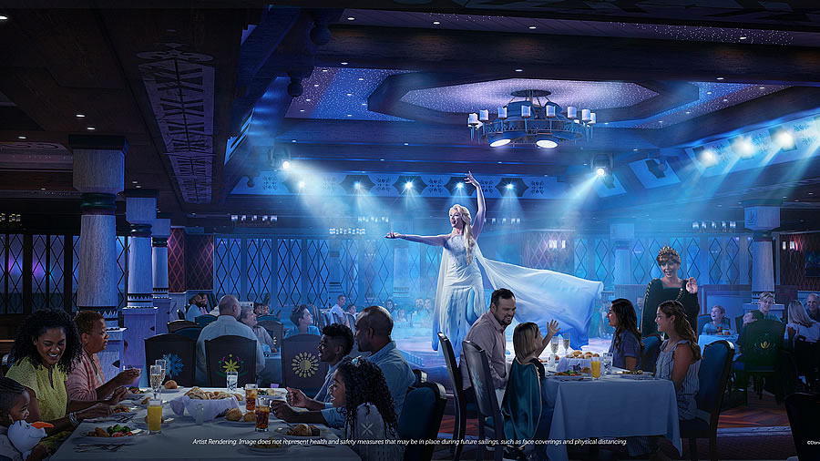 "La Sirenita" encabeza el nuevo entretenimiento en vivo exclusivamente a bordo del Disney Wish